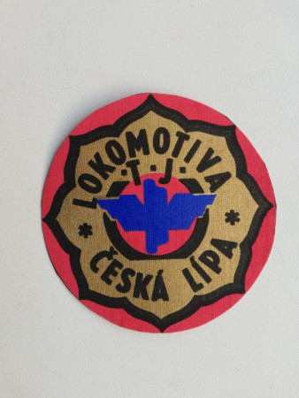 NAŠIVKA - TJ LOKOMOTIVA ČESKA LIPA (ČESKO) 2x